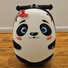 Zink Flyte Polly Panda Tretroller klappbar verstellbar Panda Gepäckraum