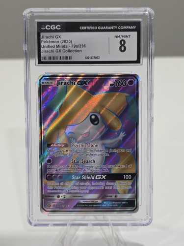 Jirachi-GX graded CGC 8 for sale on eBay