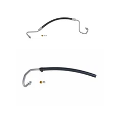 Sunsong Power Steering Pressure & Return Line Hose Kit for Jeep Cherokee L6 4L