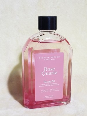 Organik Botanik AUSTRALIA Rose Quartz Beauty Oil multi-fuction 8.45 oz nwob
