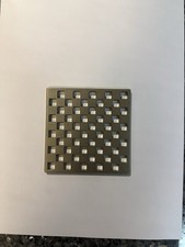 Ebbe Square Shower Drain E4807 Weave Brushed Nickel. Cover Only