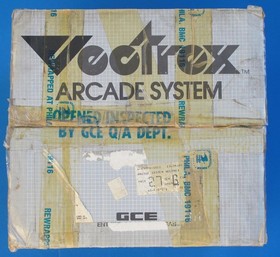 Vectrex HP 3000 Arcade System Video Game Console Box Plus Games GREAT CONDITION