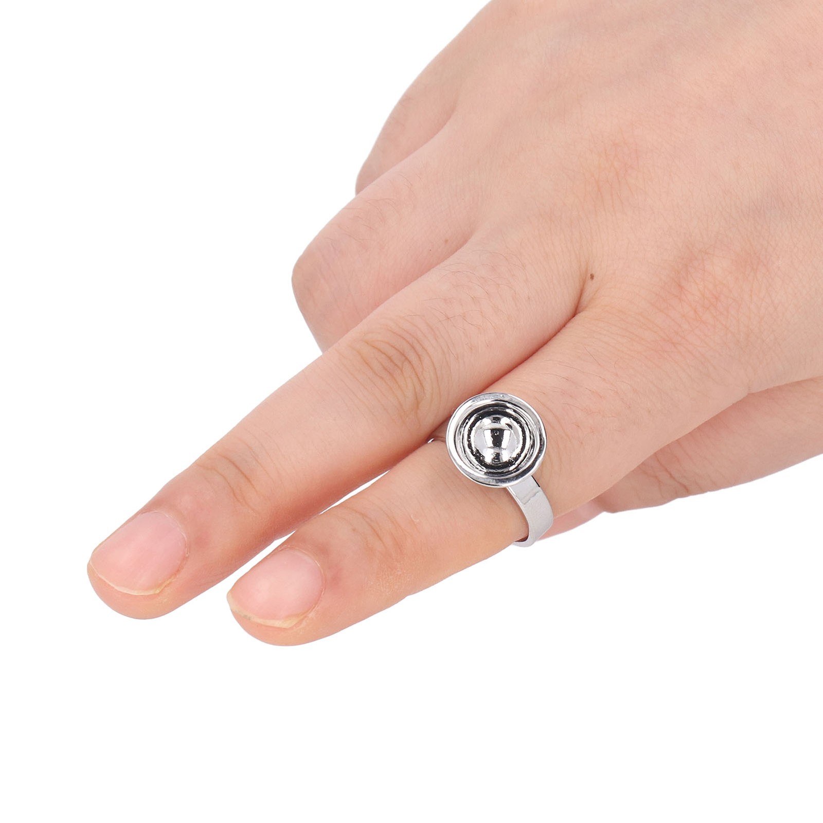 5pcs Microblading Ink Ring Cup Stainless Steel Tattoo Pigment Eyelash Extens HPT