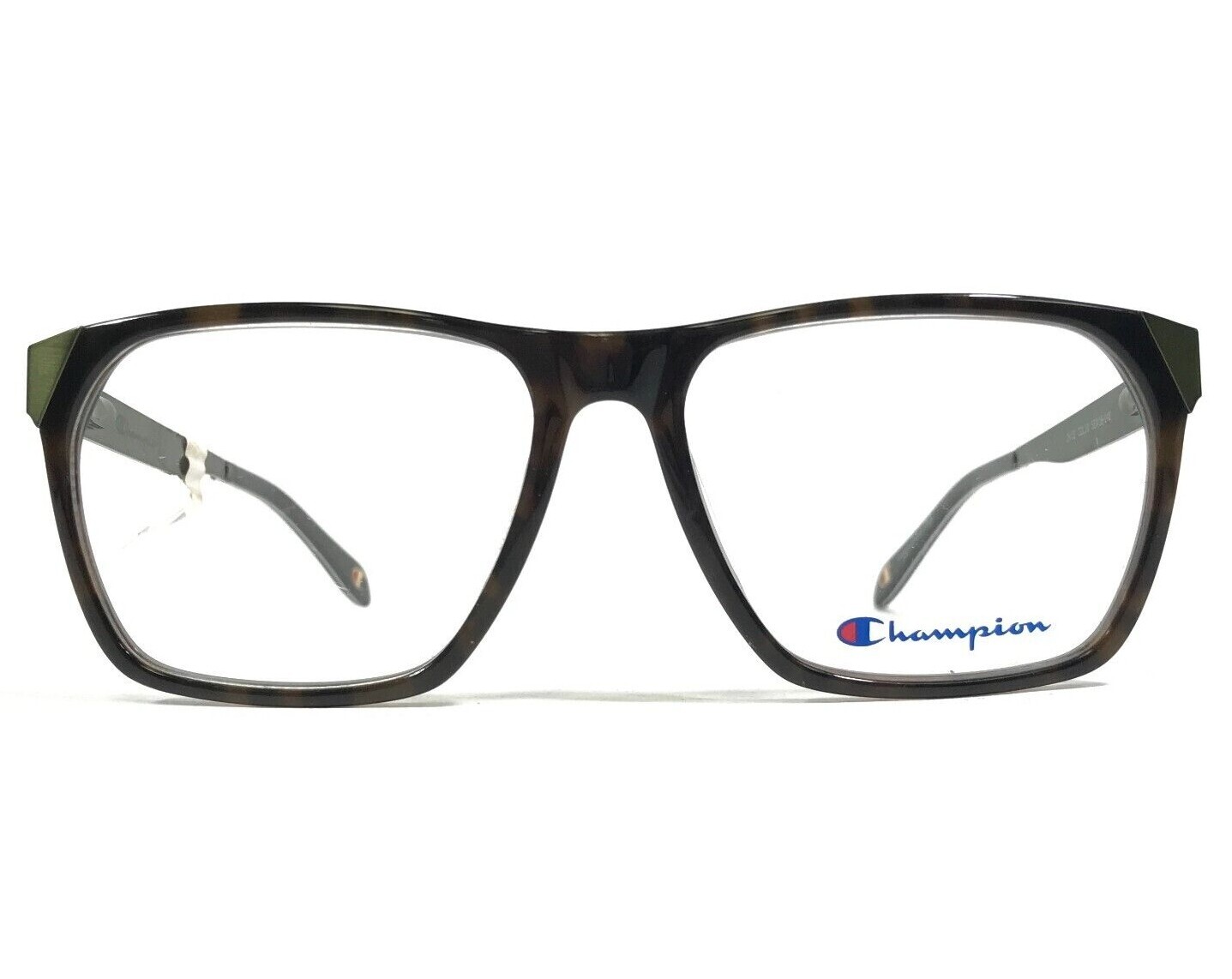 Оправа для очков Champion CH 02 COL 10 Зеленая черепаха квадратная полная оправа 55-16-140 5190₽