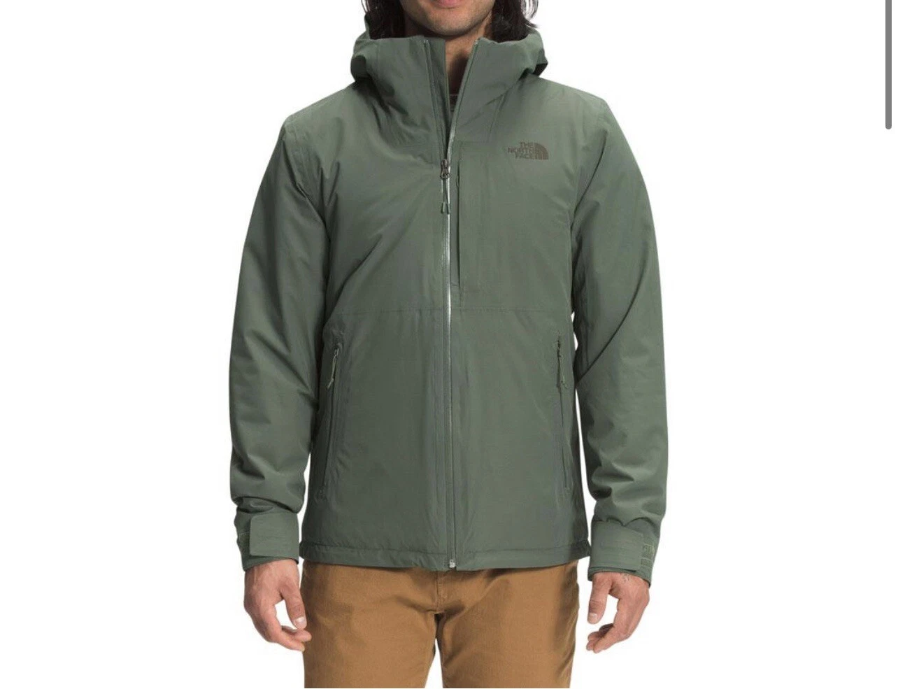 THE NORTH FACE Inlux Insulated Jacket Thyme Size Large Read Below ⬇️