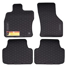 New 2019-2025 Vw Volkswagen Jetta Black Monster Rubber All Season Floor Mats Set
