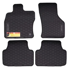 NEW 2019-2025 VW Volkswagen Jetta Black Monster Rubber All Season Floor Mats Set