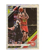 Excellent: 2019 Donruss Optic Silver Wave John Collins Atlanta Hawks Card