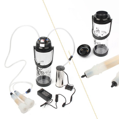 3L Goat Milker 0.8 Gal Sheep Vacuum Pump Bottle Electric Milking Machine Farm - 第 1/12 張圖片