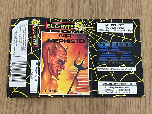 Bug-Byte Mr Mephisto Commodore 64 - Rare & Working -👽👾Retro Gift Idea👾👽 - Afbeelding 12 van 24