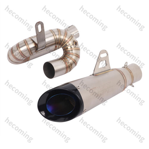 For Triumph Street Triple 765 S R RS Exhaust Slip On Muffler Modify 2017-2024 - Picture 4 of 6