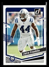Zaire Franklin 2023 Donruss #132 Indianapolis Colts NFL FOOTBALL *041