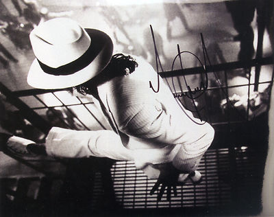 MICHAEL JACKSON Signed 'Smooth Criminal' Photograph - Pop Singer - preprint