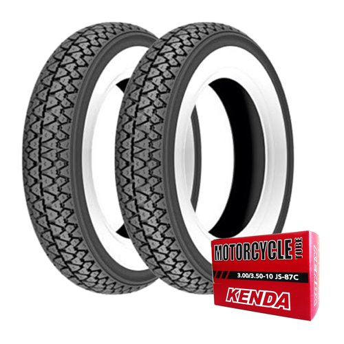 Trois Chambre à Air KENDA Pneumatiques 3.50-10 59J Per Vespa Px 125/150 Trois Chambre à Air KENDA Pneumatiques 3.50-10 59J Per Vespa Px 125/150