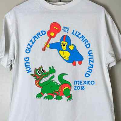 KGLW Tour Mexico 2018 Vintage T shirt, King Gizzard And The Lizard
