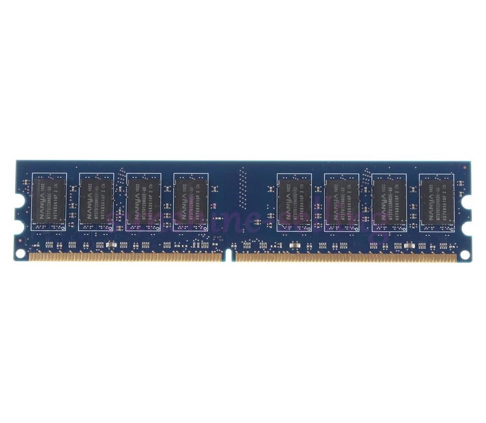 Nanya DDR2 4 GB RAM 2X 2 GB 2RX8 800MHz PC2-6400U DIMM Desktop Memory NON-ECC - Image 3 of 4