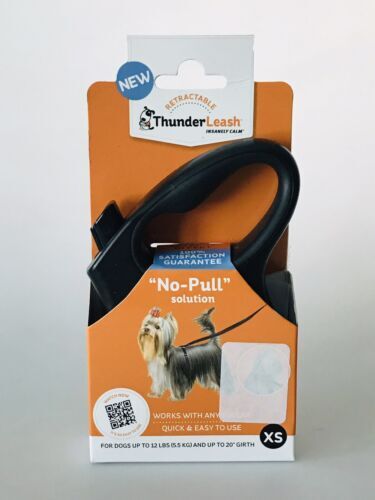 ThunderLeash No-Pull Dog Leash Black and Blue