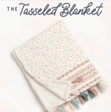 NWT Matilda Jane Tasseled throw Blanket New In Bag
