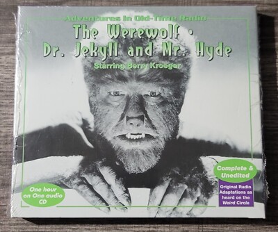 Adventures in Old Time Radio CD The Werewolf Dr Jekyll & Mr Hyde NEW & SEALED 