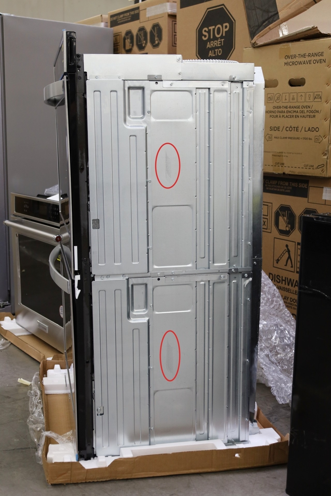 Whirlpool WOD51EC0HS 30" Stainless Steel Double Wall Oven NOB 131258