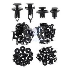 40x Car Push Retainer Pin Body Bumper Rivet Trim Moulding Clip Accessories Tool