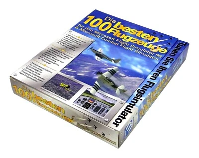 DIE 100 BESTEN FLUGZEUGE für Microsoft Flight Simulator 98 PC Big Box - Bild 1 von 3