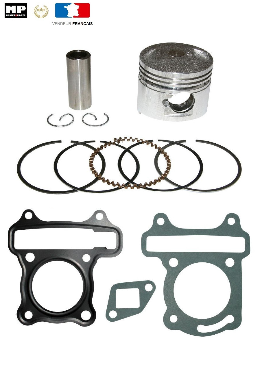 Piston KYMCO Agility 50 4T et segments pour réparer la perte de puissance