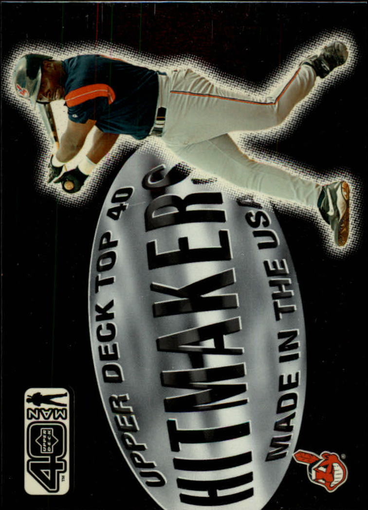 2002 Upper Deck 40Man Electric Indians Baseball Card 1063 Matt Lawton