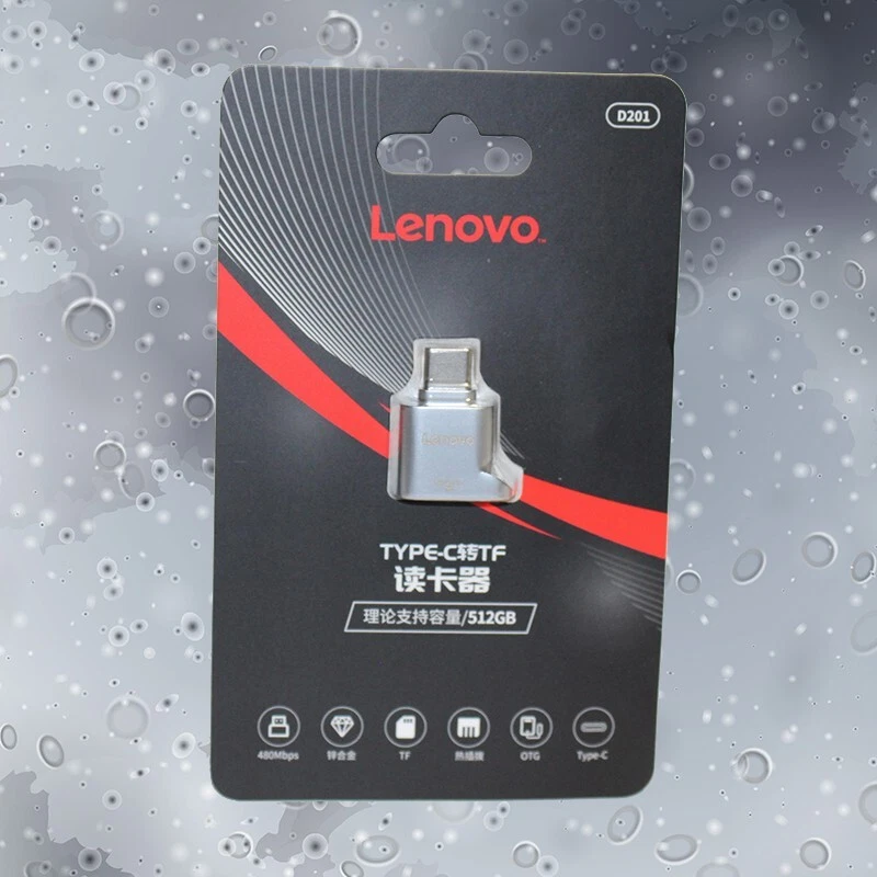 New LENOVO D201 Type USB-C to TF Card Reader - Image 3 of 3