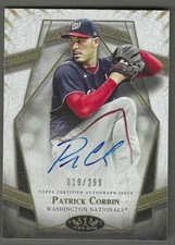 2022 Topps Tier One: Prime Performers Autographs #PPA-PC Patrick Corbin #/299