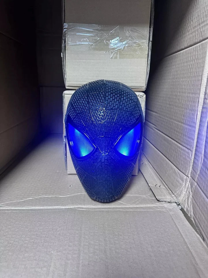 Nueva Máscara Ven0m Spider-Man Negra con Control de Ojos Iluminable Parpadeante Juegos con disfraces en Caja Foto 3 de 4
