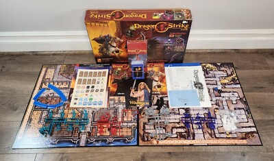*READ DESC.* Dragon Strike Board Game 1993 TSR Dungeons & Dragons w/Sealed VHS