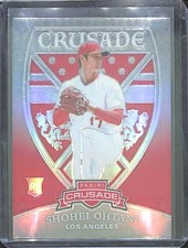 2018 Panini Chronicles Baseball Silver Prizm Crusade #14 Shohei Ohtani