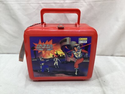 1986 Vintage Lazer Tag Plastic Lunchbox Thermos NEW Tags Aladdin FREESHIP