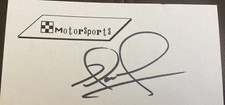 NIGEL MANSELL Personally Autographed Signed INDY CAR Card FORMULA 1 RACING FrShp