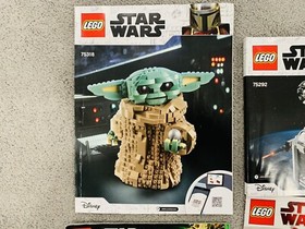 Lego Star Wars Huge Bulk Lot of 17 Instruction Manuals 75137 7957 75017 75292