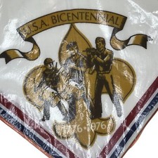 1976 Boy Scouts Bicenennial 250th Anniversary USA Neckerchief (LB1644)