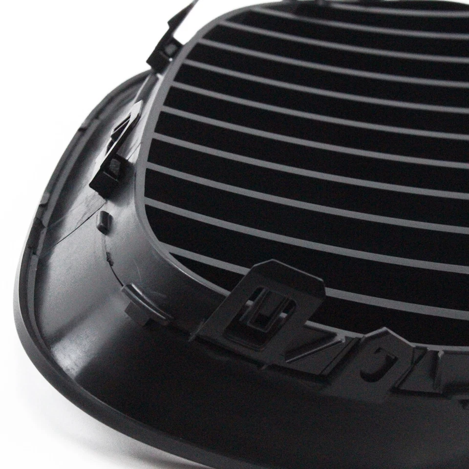 Parrilla negra mate para BMW E60 E61 2003-2009 528i 535i 525i 530i 545i M5 Foto 3 de 4