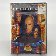 The Fifth Element DVD 1997 Bruce Willis Milla Jovovich Gary Oldman NEW Sealed