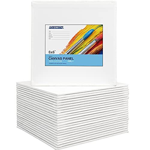 FIXSMITH Canvases for Painting, 12x16 Inch Assorted Sizes , Number of Itemss - Picture 29 of 98