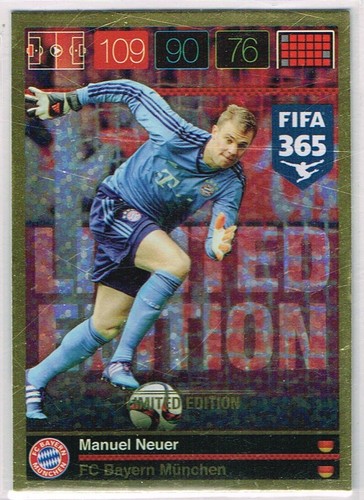 Tarjetas de fútbol americano Panini FIFA 365 2015-2016 Adrenalyn XL ☆ edición limitada ☆ - Imagen 16 de 25