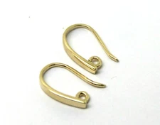 Kaedesigns New 18ct 750 Yellow Gold Thick Clip Hooks To Make You Own Earrings!