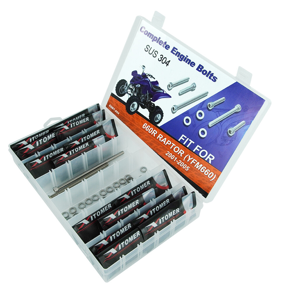 Stainless Engine Bolt Kit Set Fit For YAMAHA 660R RAPTOR (YFM660