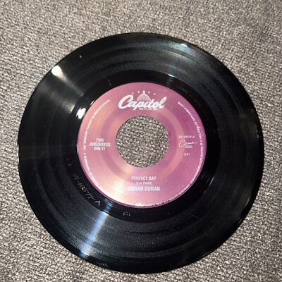 Sucess / Perfect Day Duran Duran 45 RPM Jukeboxes Only 7  Single