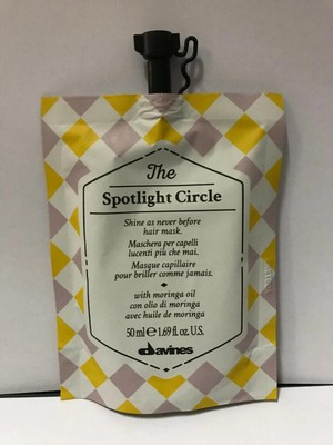 DAVINES THE SPOTLIGHT CIRCLE Shine as never before hair mask 50ml