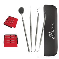 Oral Hygiene Care Dental Kit Inspection Mirror Sickle Scaler Pick Plaque Oral Hygiene Care Dental Kit Inspection Mirror Sickle Scaler Pick Plaque