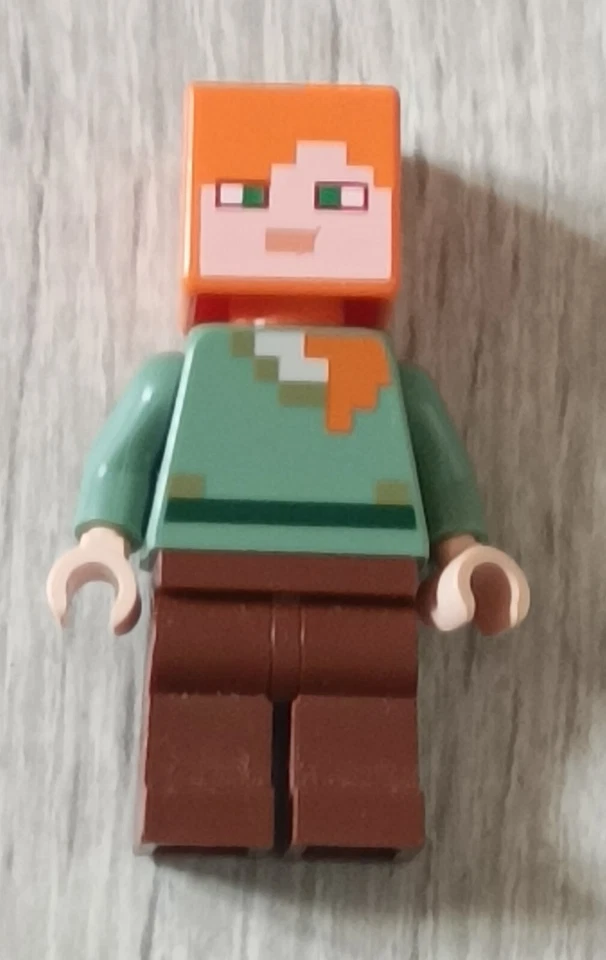 Figurine Lego MINECRAFT Ref : min017 - Alex - Photo 4/4