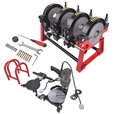 63-160MM Manual Piping Pipe Fusion Welder 4 Clamps PE PP PB 300 c 2.5KW/110V
