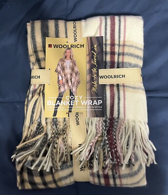 Woolrich Cozy Blanket Wrap OSFA