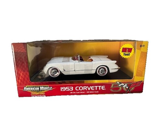 Rare 1948 Jaguar XK120 Silver 1:18 Ertl Vintage Toy Car